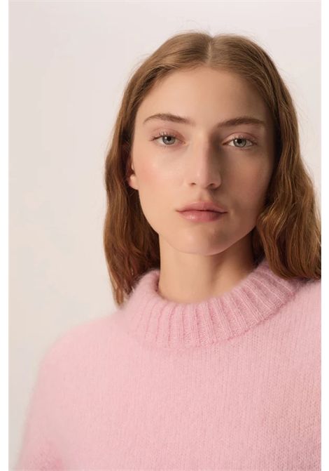 Des Petits Hauts Women's Alex Dragée Cropped Kid Mohair & Merino Wool Jumper Des Petits Hauts |  | 1H26000111026